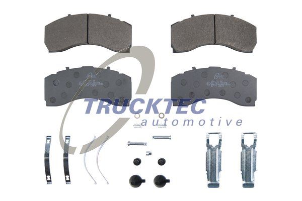 TRUCKTEC AUTOMOTIVE Комплект тормозных колодок, дисковый тормоз 01.35.950